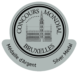 Médaille d'argent Concours mondial de Bruxelles